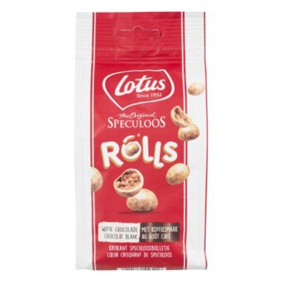 Lotus Speculoos rolls koffie